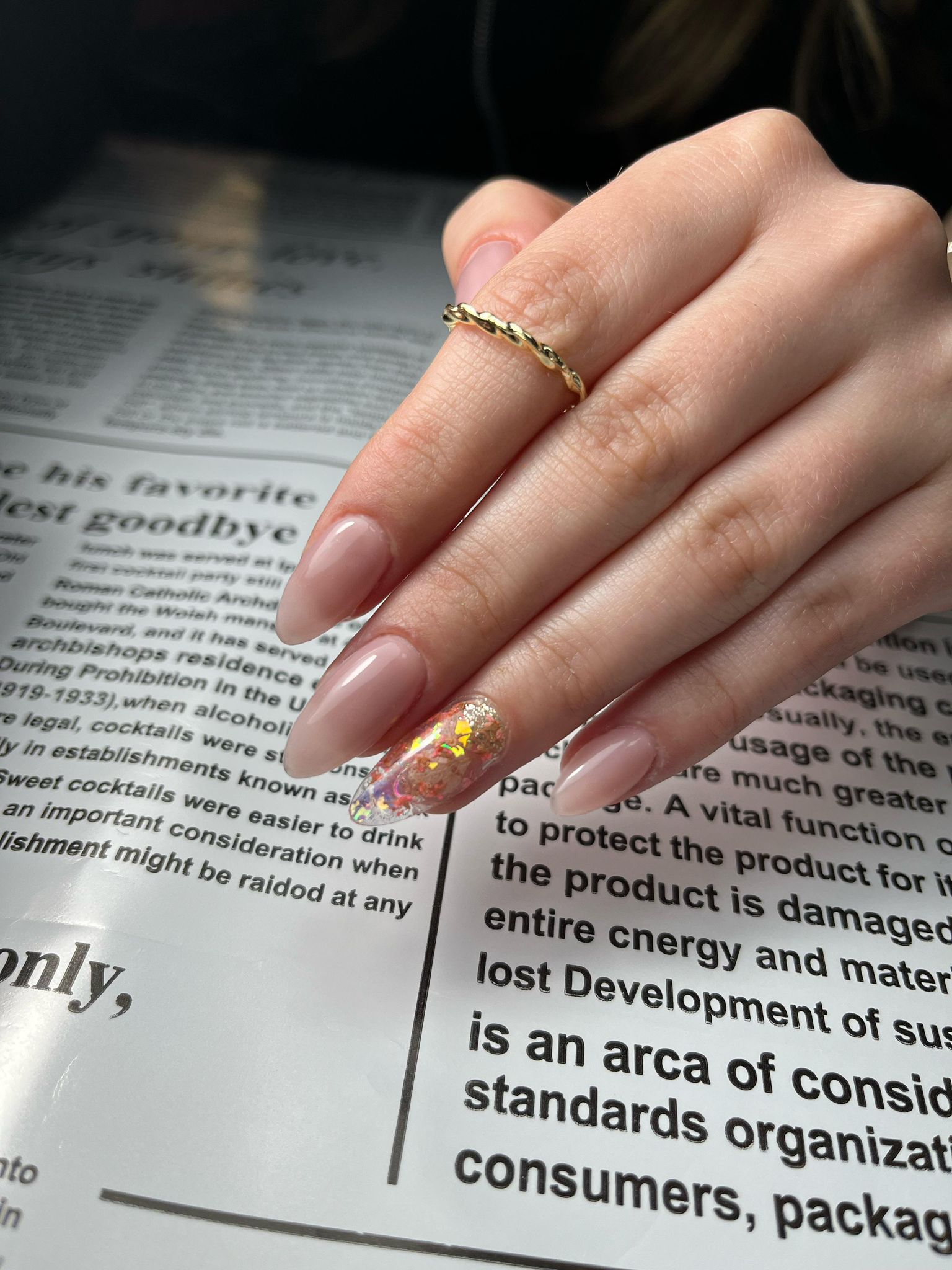 Nail art çalışması 3